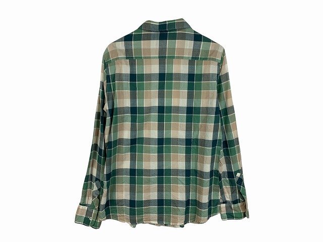 HYSTERIC GLAMOUR / ヒステリック?グラマー チェックシャツ 長(zhǎng)袖 レディース サイズ : F(フリー) グリーン系