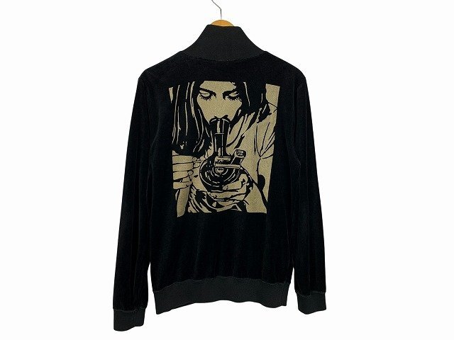 HYSTERIC GLAMOUR / ヒステリック?グラマー トラックジャケット ベロア ボングガール 4CJ-0761 サイズ : S アウター ブラック