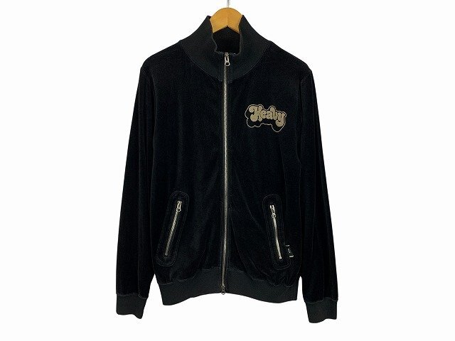 HYSTERIC GLAMOUR / ヒステリック?グラマー トラックジャケット ベロア ボングガール 4CJ-0761 サイズ : S アウター ブラック