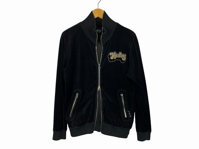HYSTERIC GLAMOUR / ヒステリック?グラマー トラックジャケット ベロア ボングガール 4CJ-0761 サイズ : S アウター ブラック