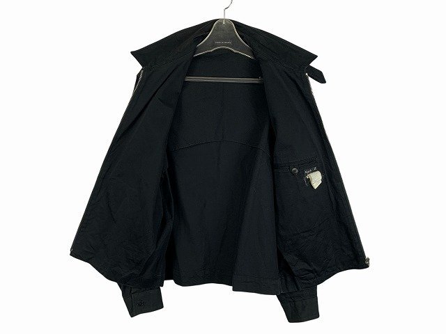 agnes b. / アニエス?ベー スイングトップ ジャケット ジップブルゾン フランス制 メンズ サイズ : 1 アウター ブラック