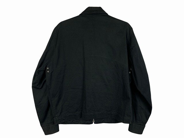 agnes b. / アニエス?ベー スイングトップ ジャケット ジップブルゾン フランス制 メンズ サイズ : 1 アウター ブラック
