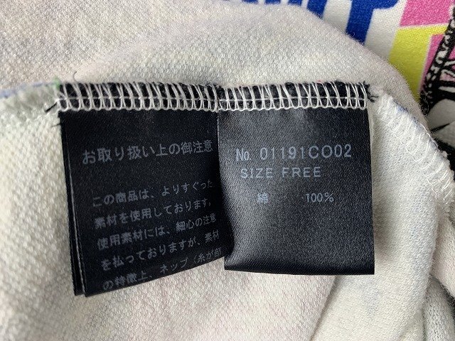 HYSTERIC GLAMOUR / ヒステリック?グラマー マルチカラープルオーバーパーカー 総柄 ヒスガール 日本制 サイズ : F(フリー)