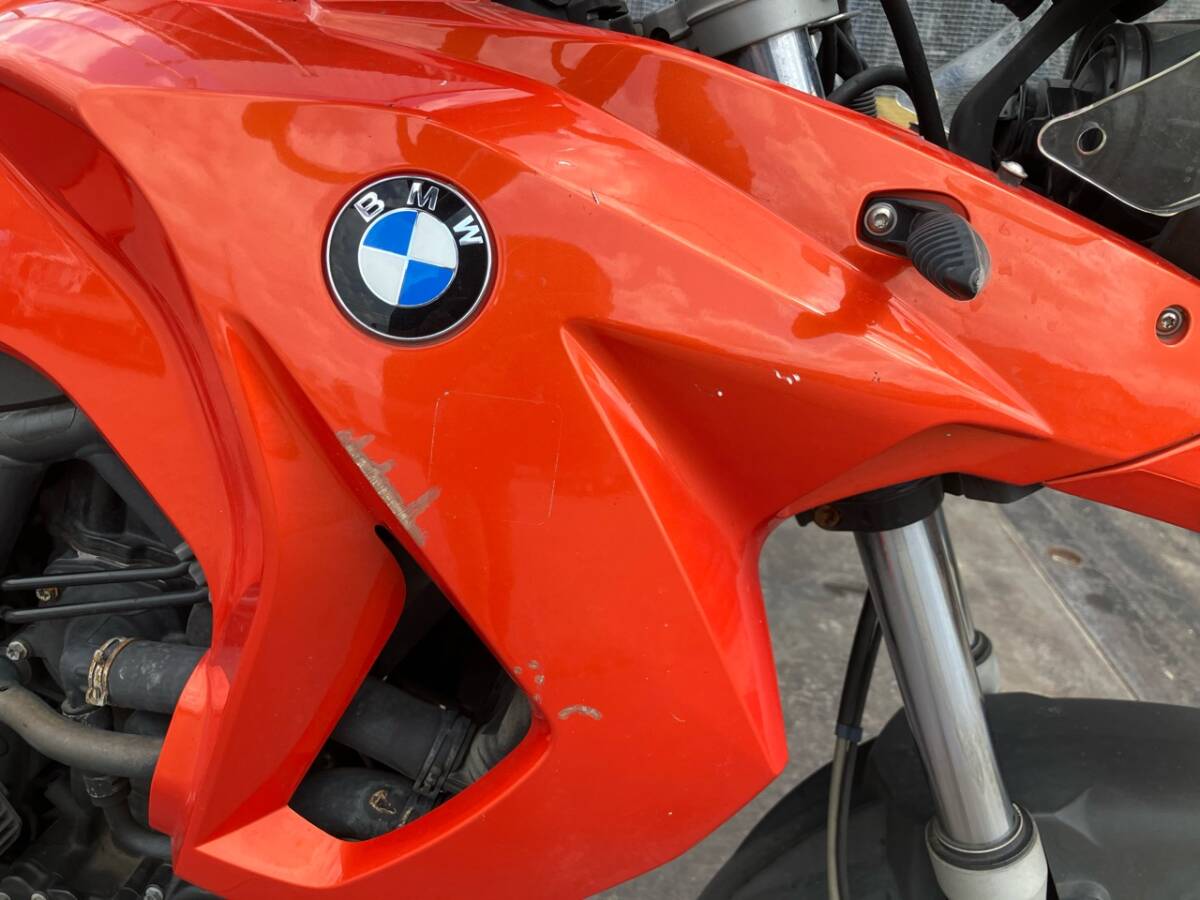 BMW F650GS 車検付Ｒ8.8月まで 125,716km ツイン800cc 1円から完全売切！※F800GSツアラー