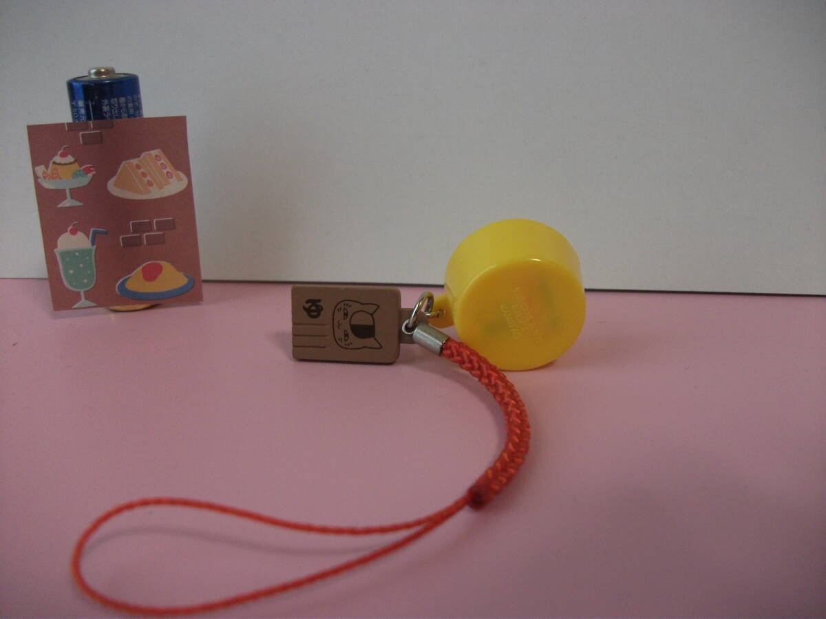 夏目友人帳 ミニチュア フィギュア ニャンコ先生 ぶらり 銭湯 桶 下駄札 ストラップ コレクション マスコット キャラクター オブジェ レア