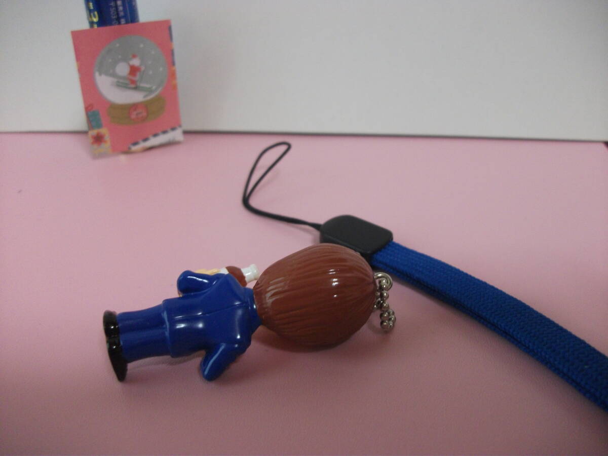 チオビタ マスコット キャラクター 氷川きよし ミニチュア フィギュア ストラップ 人形 コレクション ディスプレイ オブジェ レア