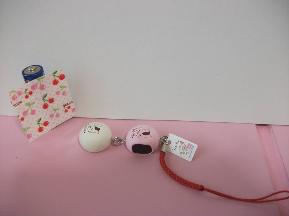 夏目友人帳 ミニチュア フィギュア 紅白饅頭 マスコット チャーム ニャンコ先生 和菓子 ストラップ 壽 コレクション 食品サンプル オブジェ