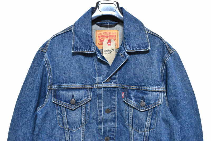 【送料無料】新品 リーバイス VINTAGE FIT トラッカージャケット XL 85248-0006 デニムジャケット Gジャン
