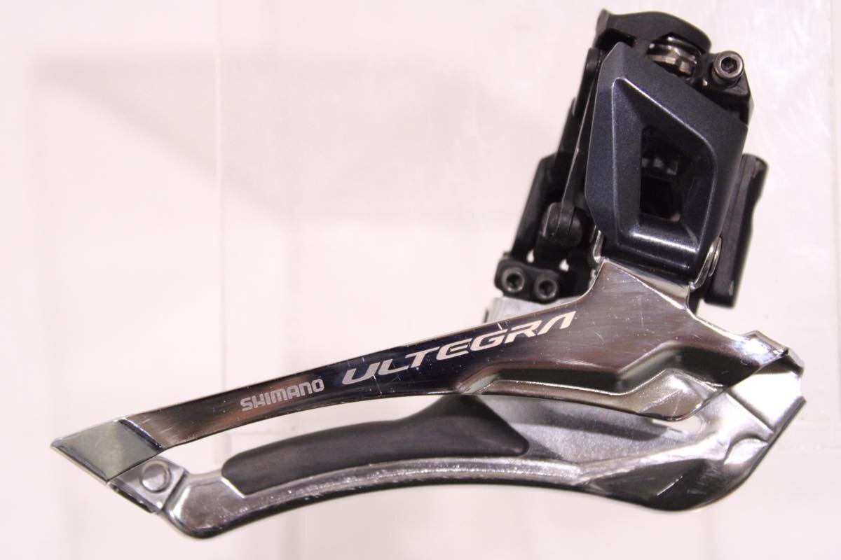 ●SHIMANO シマノ FD-R8000 ULTEGRA 2s フロントディレイラー 直付け 美品