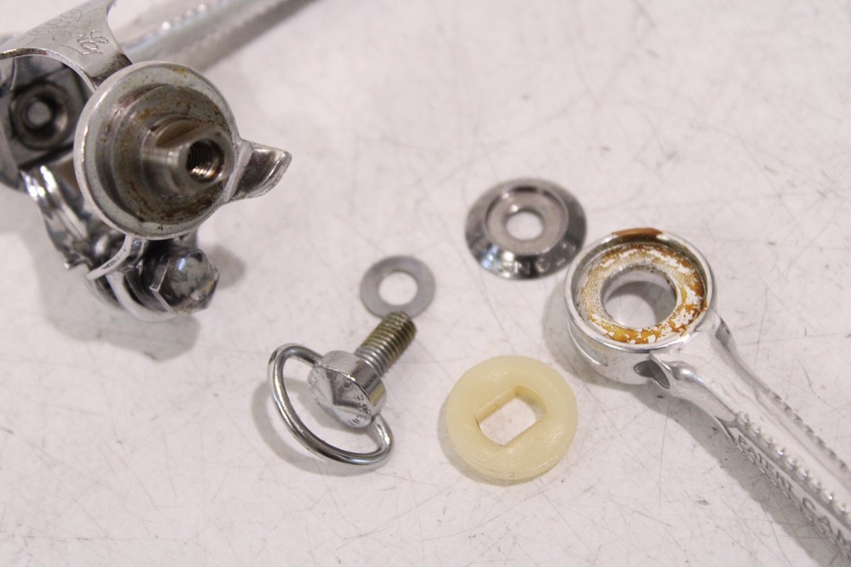 ☆Campagnolo カンパニョーロ NUOVO RECORD バンド式Wレバー 極上品