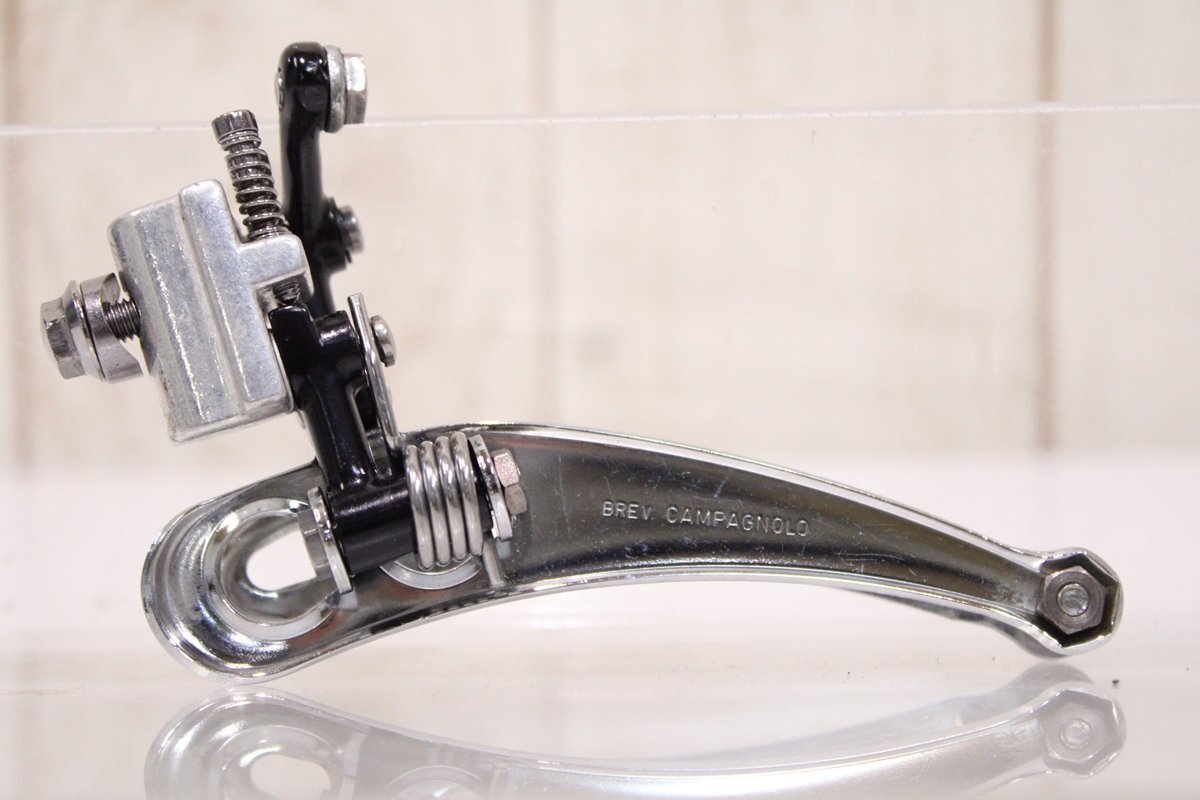 ☆Campagnolo カンパニョーロ ビンテージ SUPER RECORD 2s フロントディレイラー 超美品