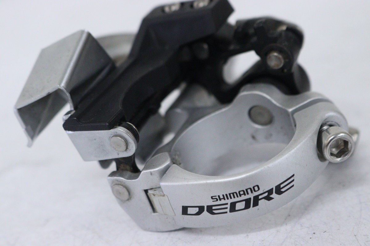 ★SHIMANO シマノ FD-M590 DEORE 63-66° 3s フロントディレイラーφ34.9mm