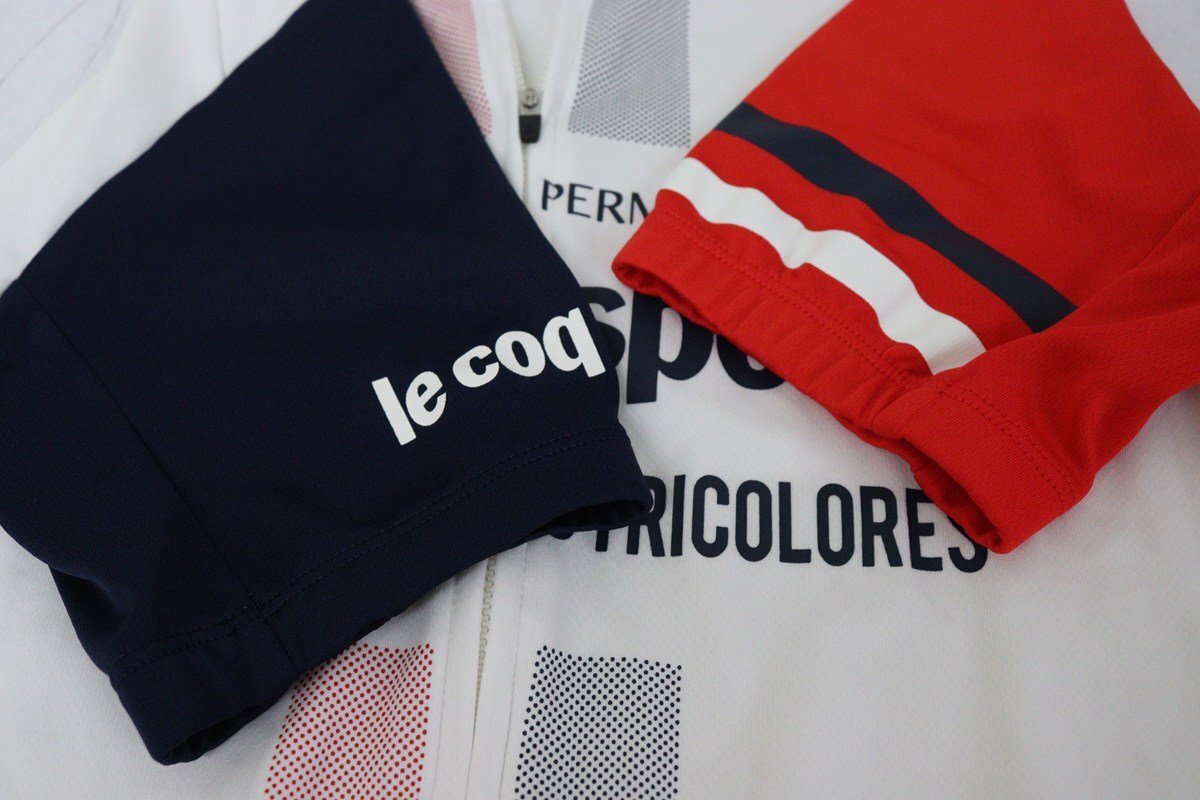 ▽Le coq sportif ルコックスポルティフ 半袖ジャージ QC-741671 Mサイズ 美品_画像6