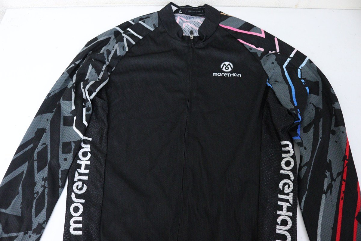 ▽Morethan モーゼン 長袖ジャージ Lサイズ 美品_画像1