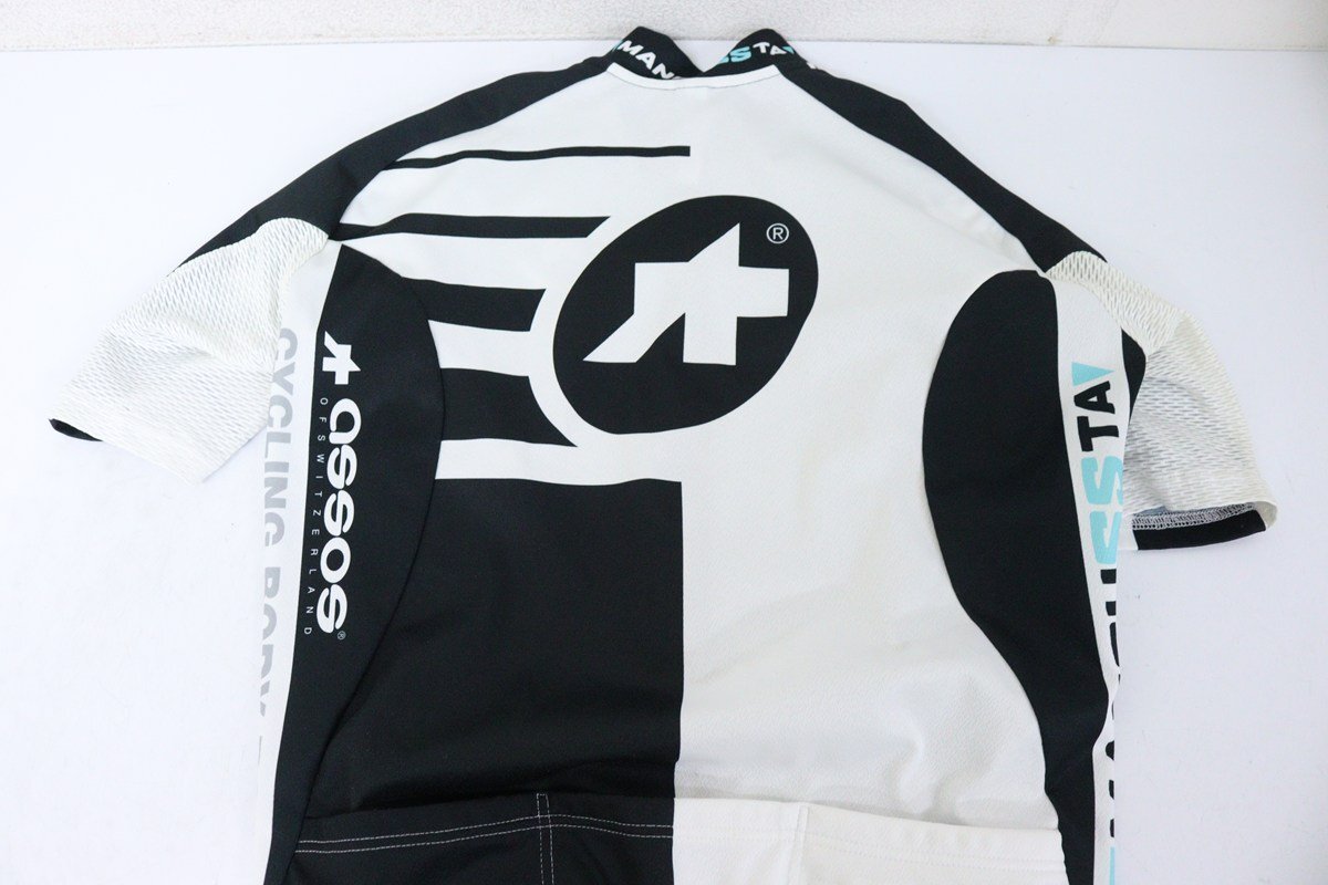 ▽assos アソス MANGUSSTA 半袖ジャージ Mサイズ_画像2