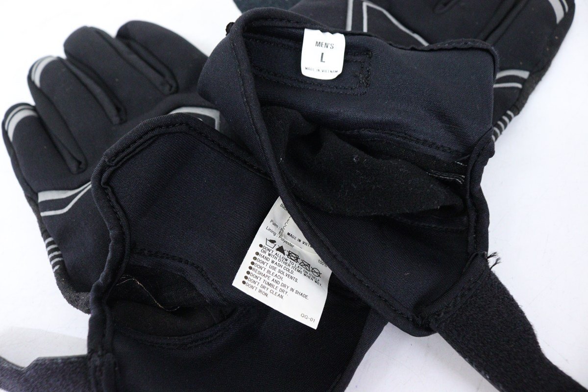 ●SHIMANO シマノ フルフィンガーグローブ Lサイズ_画像5