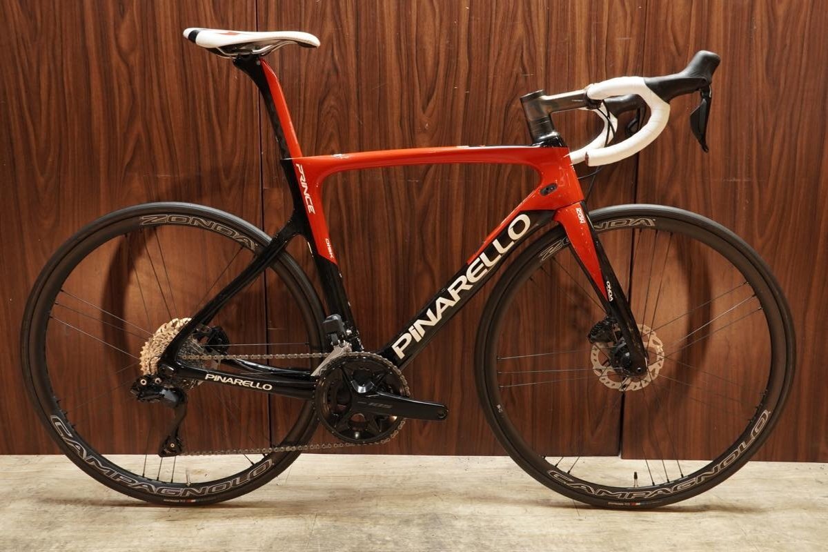 コンポカスタム!!■PINARELLO~ピナレロ PRINCE~DISK フルカーボン SHIMANO 105 R7170 Di2 2X12S サイズ530 2020年モデル