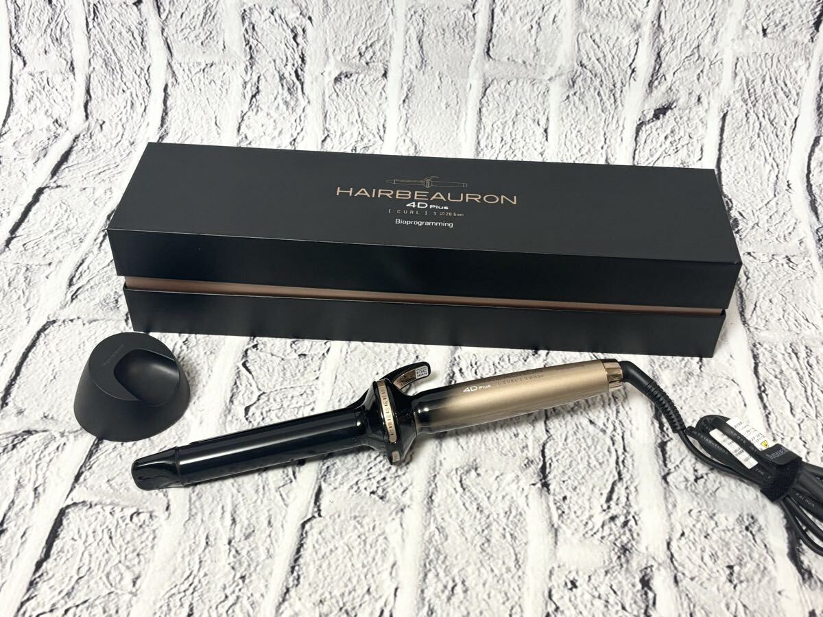 ヘアビューロン　4d　カール　s　HBRCL4D-GS-JP 売り切りヘアビューロン 4D Plus HBRCL4D-GS-JP ヘアアイロン 2022年