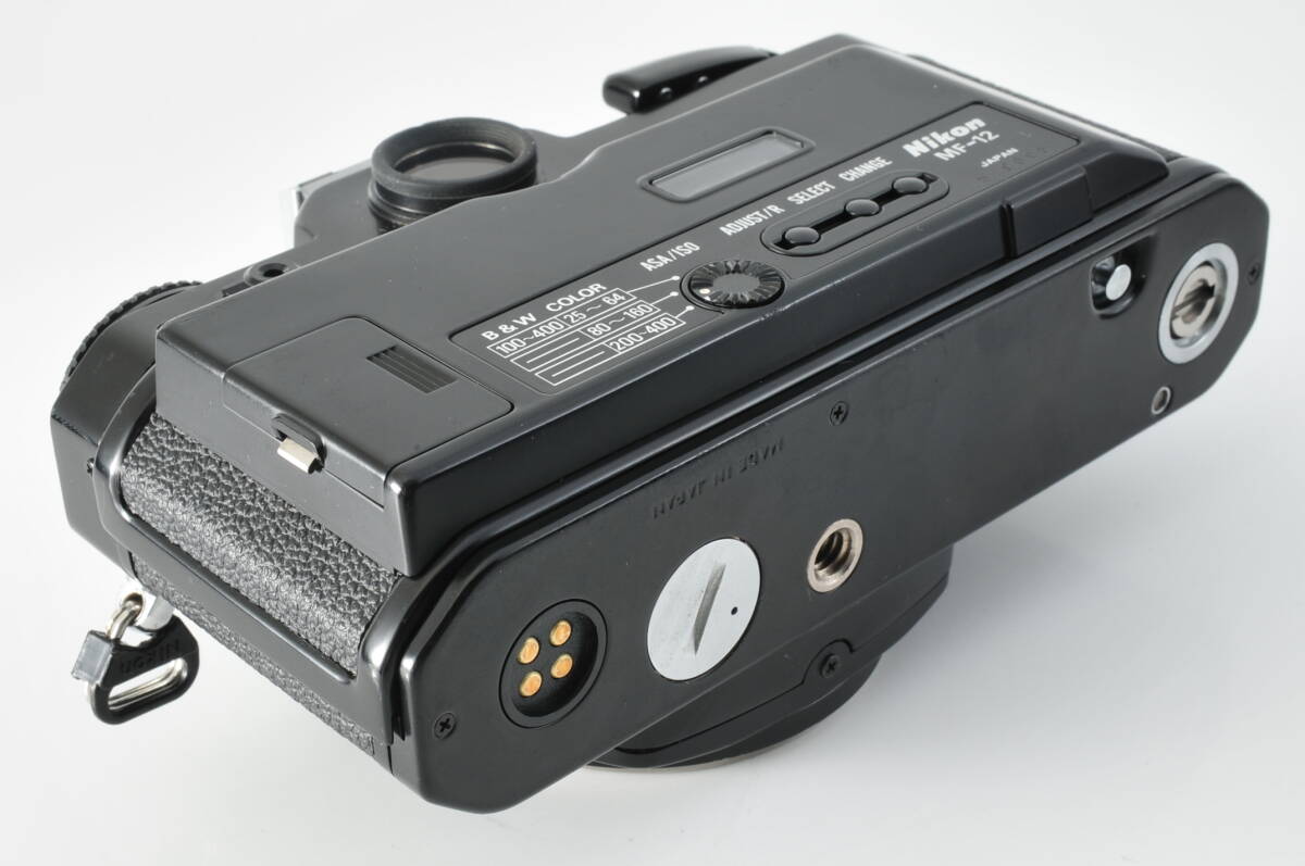 【極上品 MF-12可動品】NikonニコンFE ブラックボディ