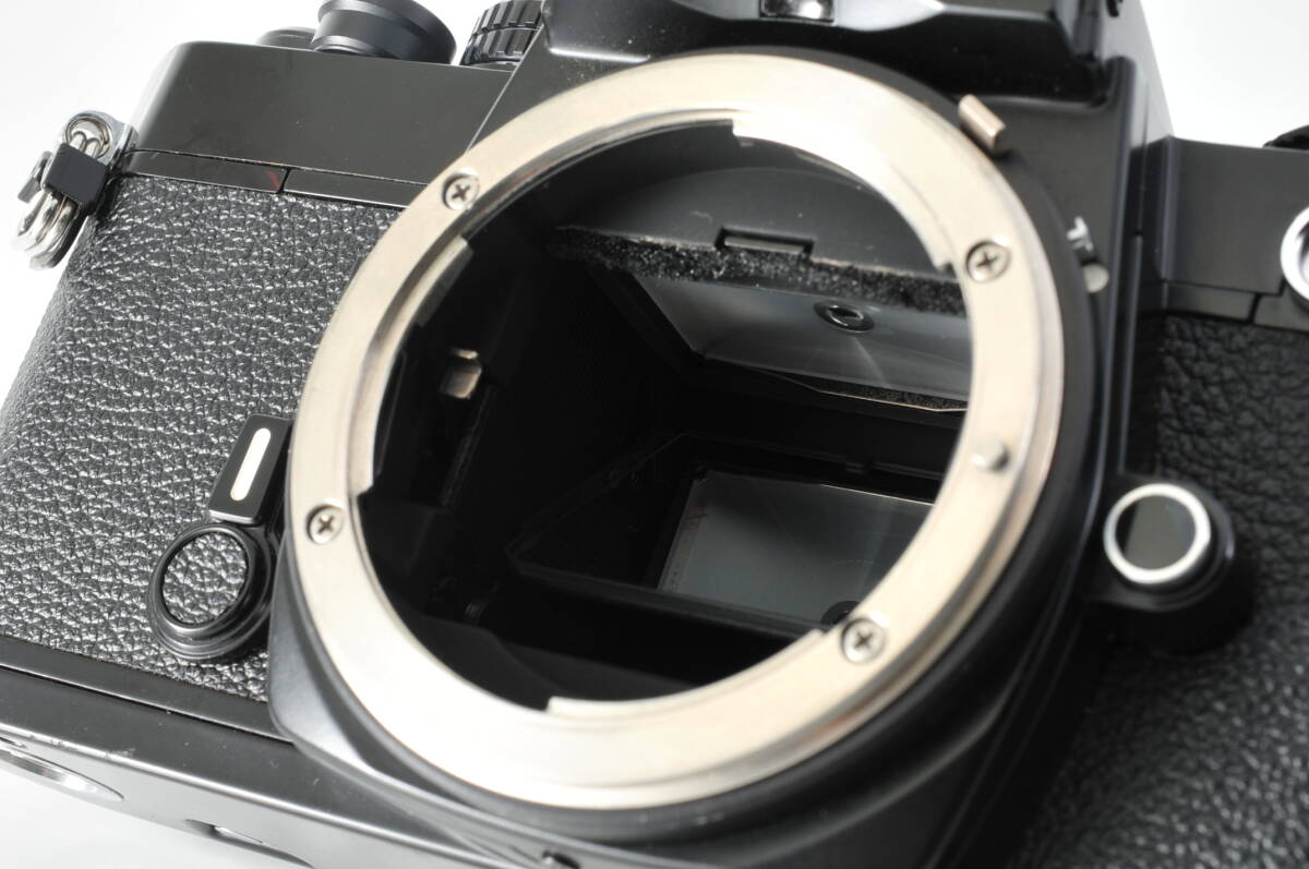 【極上品 MF-12可動品】NikonニコンFE ブラックボディ