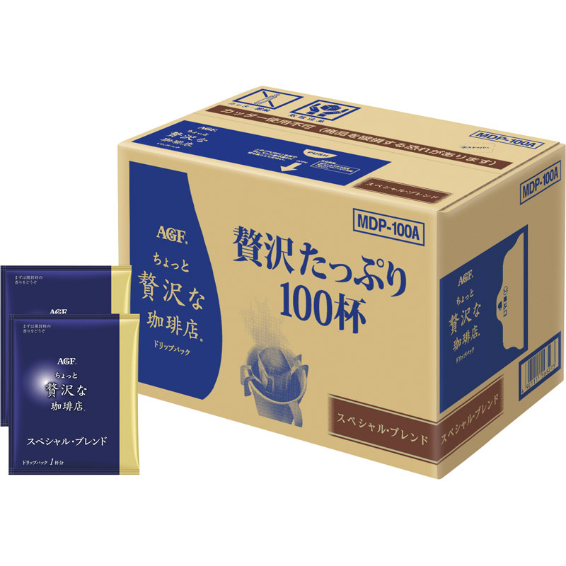 AGF немного роскошный .. магазин карниз упаковка специальный * Blend 7g×100 MDP-100A [ одиночный товар ]