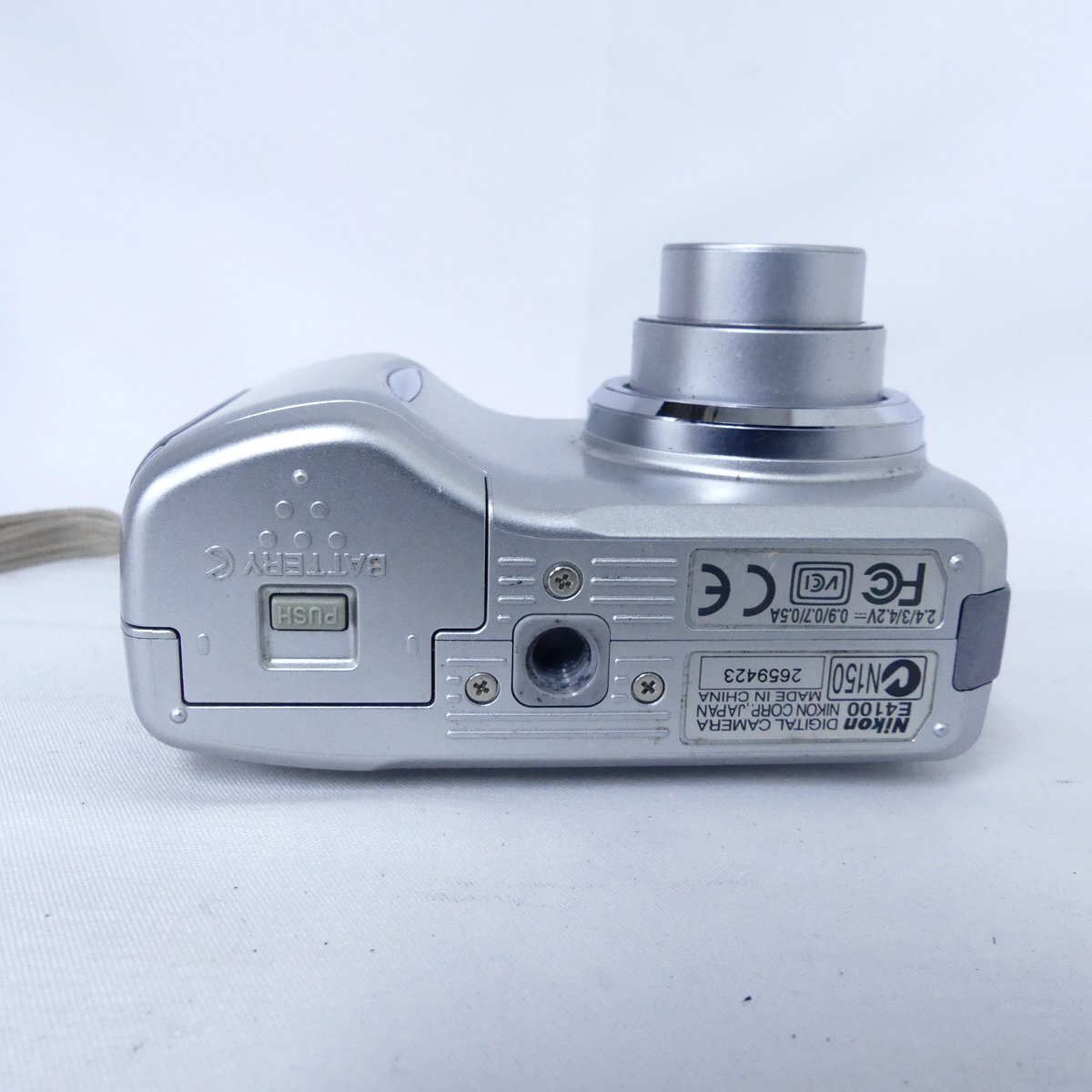 Nikon ニコン COOLPIX 4100 シルバー 単3電池使用 デジタルカメラ デジカメ 簡易動作OK USED /2509Cの画像4
