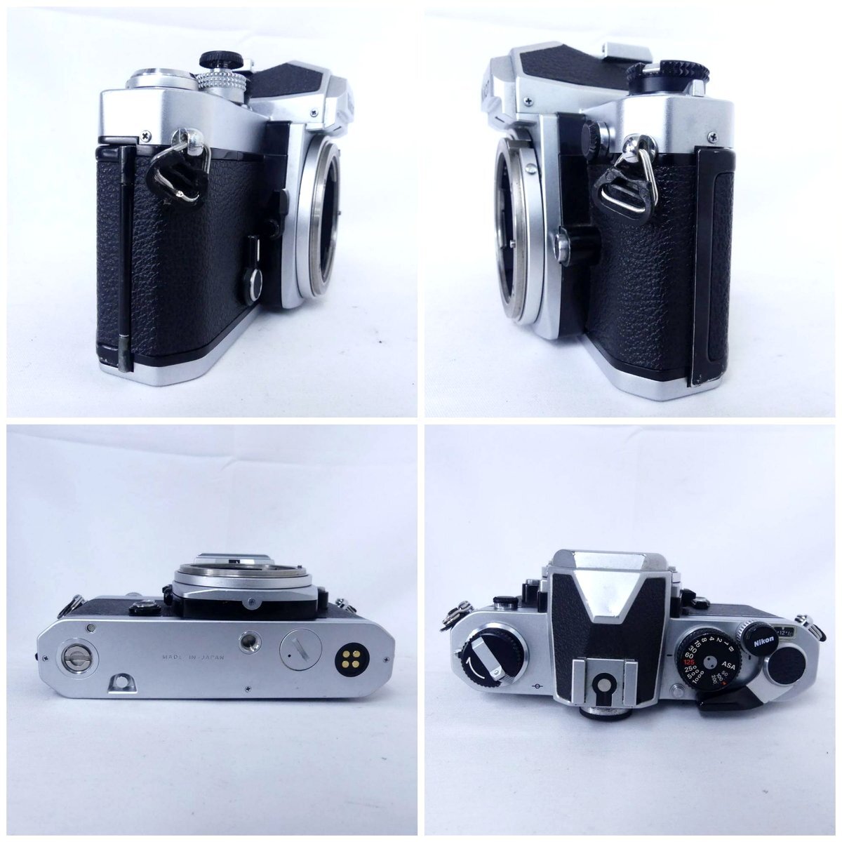 Nikon ニコン FM シルバー カメラボディ フィルムカメラ 空シャッターOK USED /2509C