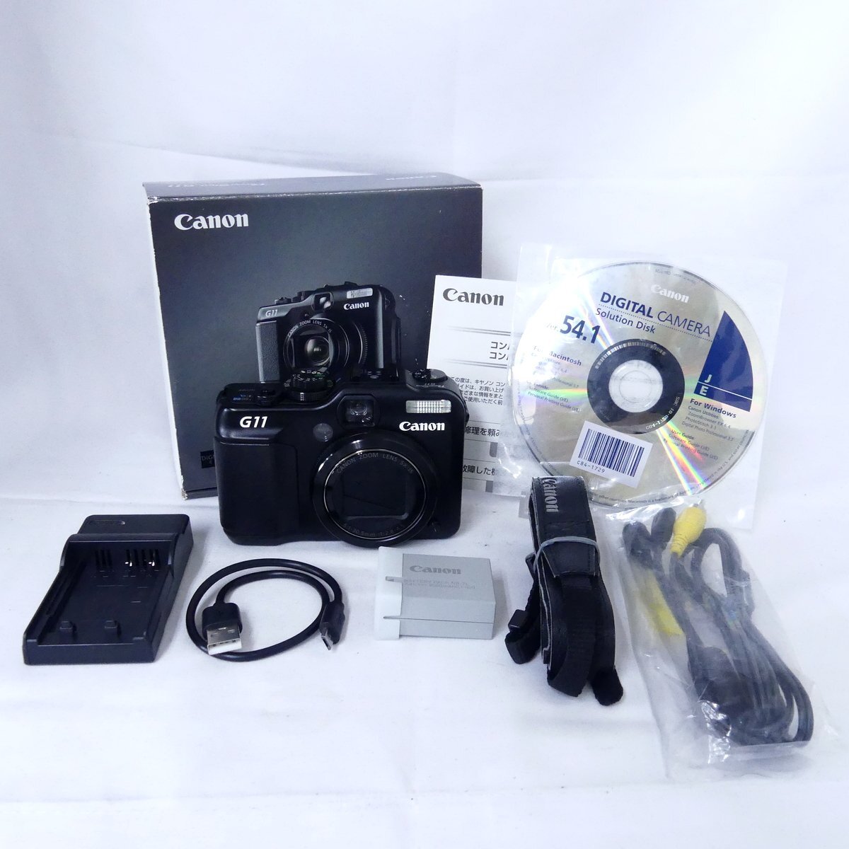 Canon キャノン Powershot G11 パワーショット PC1428 デジタルカメラ デジカメ 簡(jiǎn)易動(dòng)作OK USED /2509C