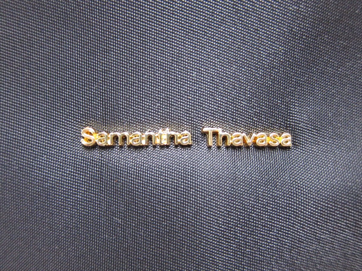 Samantha Thavasa Deluxe サマンサタバサ ショルダーバッグ ナイロン ブラックレディース USED /2509D
