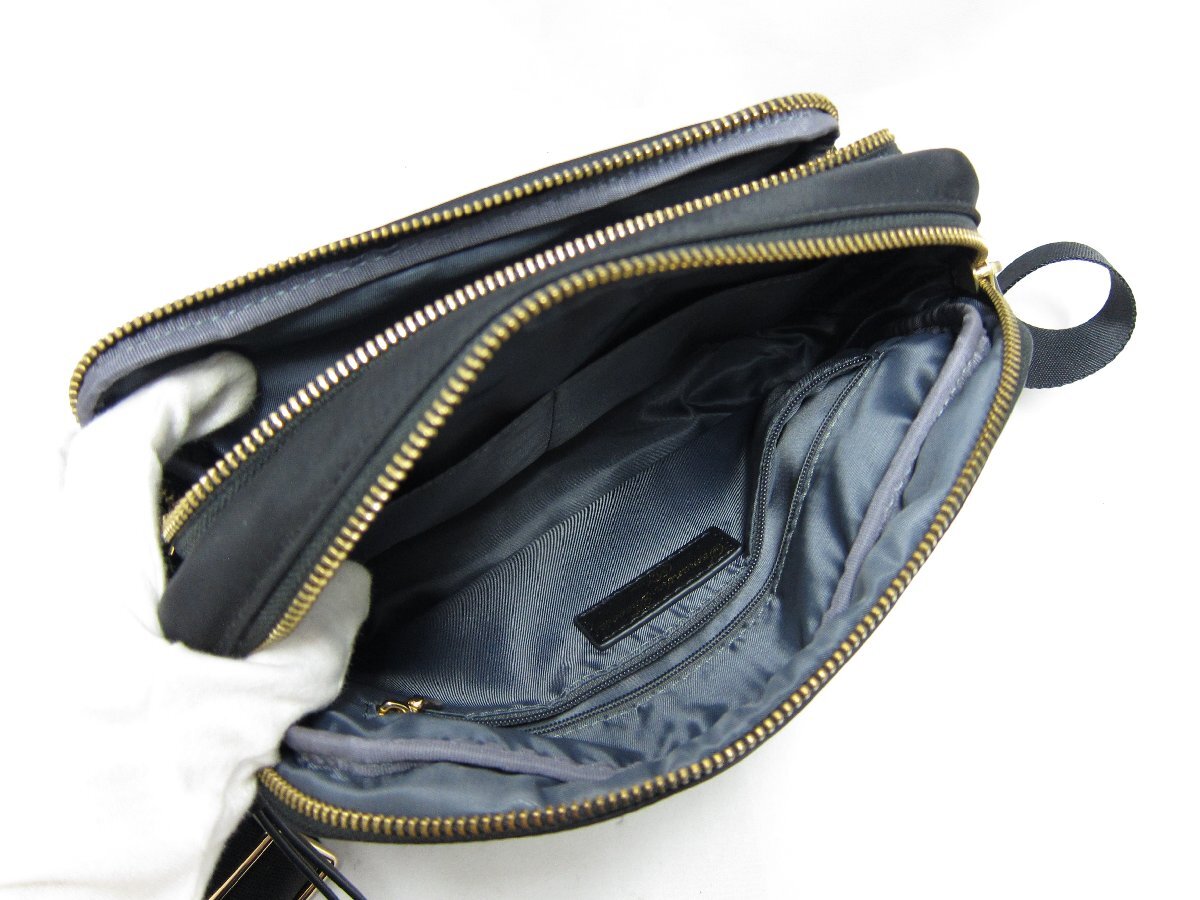 Samantha Thavasa Deluxe サマンサタバサ ショルダーバッグ ナイロン ブラックレディース USED /2509D