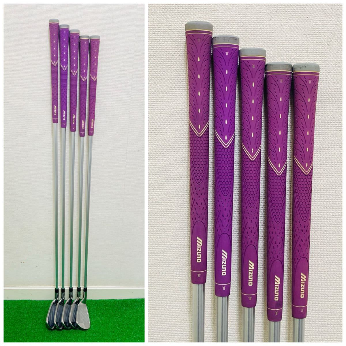 9044 MIZUNO EURUS ミズノ レディース アイアン5本セット L 9044 MIZUNO EURUS ミズノ レディース アイアン5本セット