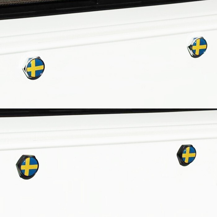 ボルボ に最適 スウェーデン ナンバーボルト ナンバープレート ボルト 盗難防止 盗難対策 車 VOLVO XC90 XC60 XC40 V90 V60 S90 S60 などに_画像7