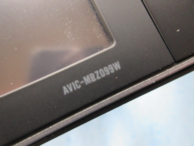 eB7930 ※ジャンク品※ パイオニア カロッツェリア AVIC-MRZ099W メモリーナビ 中古 ? 地デジ フルセグ DVD Bluetooth トヨタ車用