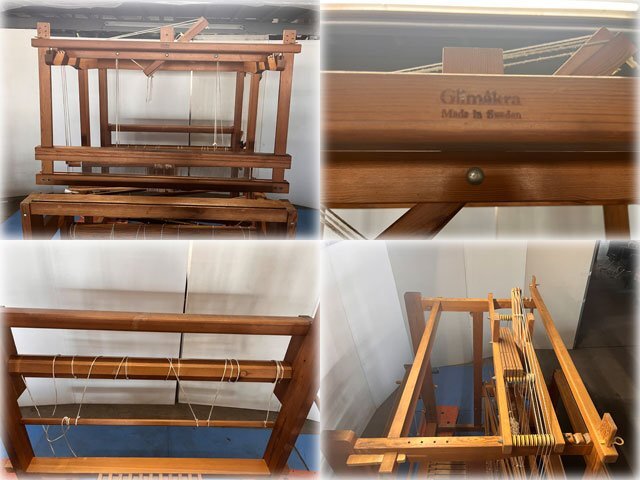 グリモクラ 天秤式織機(jī) スウェーデン制 組立説明書付 織り機(jī) Glimakra 店頭引渡し【長野発】