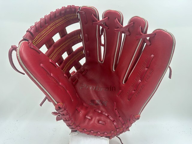 SSK 軟式外野手用グローブ プロブレイン 美品 小指二本入れ 即