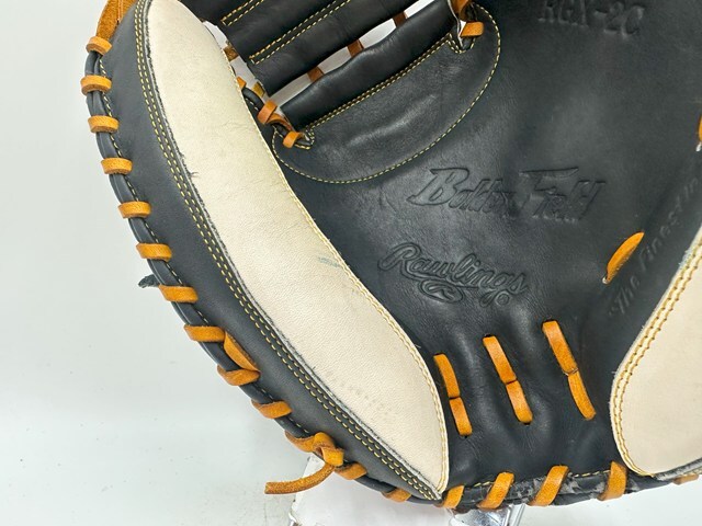 ローリングス 軟式用キャッチャーミット 小ぶりタイプ ボルダーフィールド RGX-2C 即戦力品　軟式 捕手用 グラブ グローブ