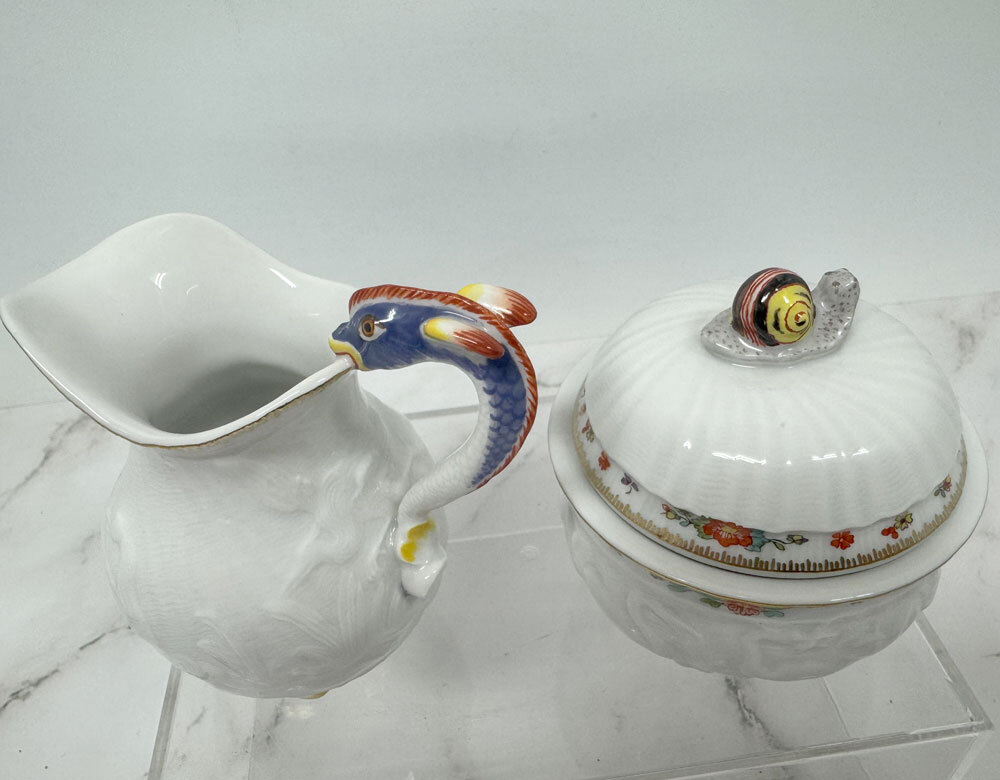 ◆マイセン Meissen スワンサービス コーヒーポット カップ＆ソーサー セット 美品◆