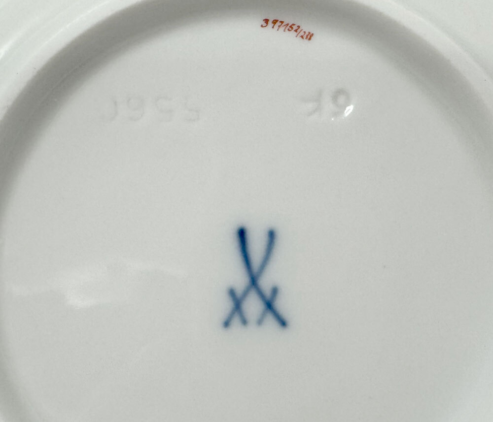 ◆マイセン Meissen スワンサービス コーヒーポット カップ＆ソーサー セット 美品◆