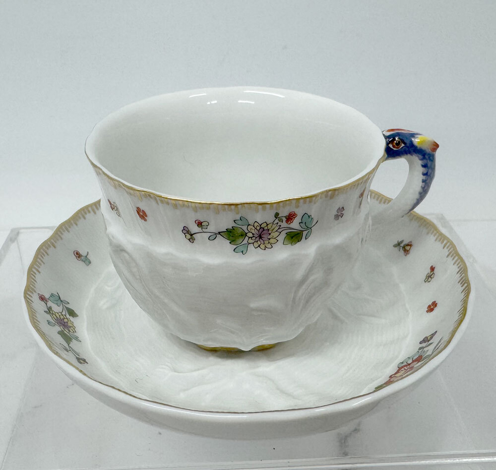 ◆マイセン Meissen スワンサービス コーヒーポット カップ＆ソーサー セット 美品◆