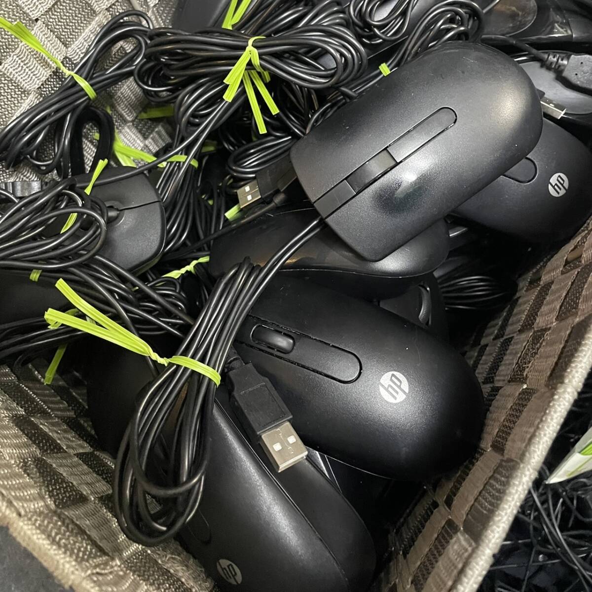 各種メーカーアソート中古USBマウス (USB光学式マウス） 「10個セット」です_画像3