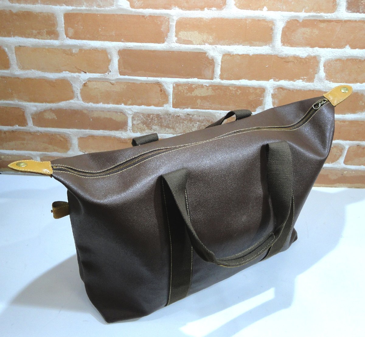 9185 トラサルディ TRUSSARDI ボストンバッグ ハンドバッグ 旅行鞄 かばん_画像5