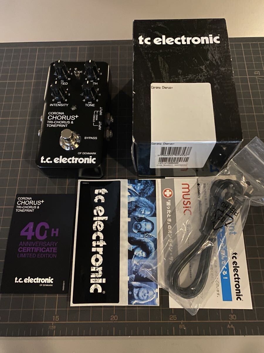 希少 tc electronic corona chorus+ SCF 40th 世界限定2000台