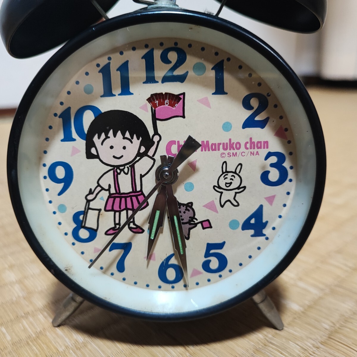 ちびまる子ちゃん 目覚まし時(shí)計(jì) ゼンマイ レトロ