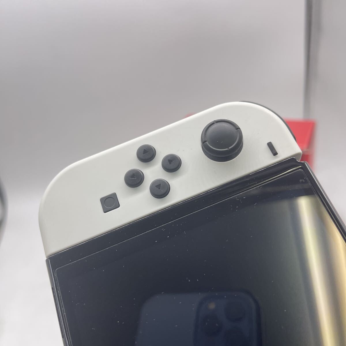 ★ML16491★ Nintendo Switch 有機ELモデル ホワイト 初期化済み HEG-001 2022年製 スイッチ_画像3