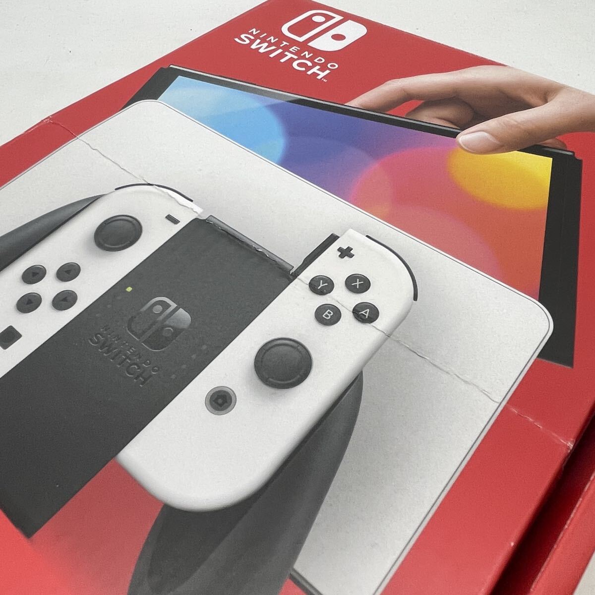 ★ML16491★ Nintendo Switch 有機ELモデル ホワイト 初期化済み HEG-001 2022年製 スイッチ_画像10