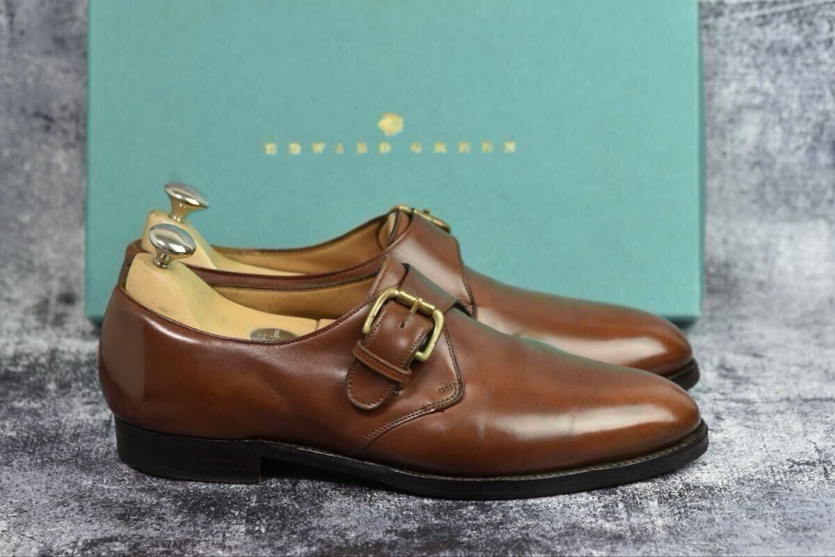 エドワードグリーン　トゥローン　8.5E (27.0cm相当)　202ラスト　シングルモンクストラップ_画像7