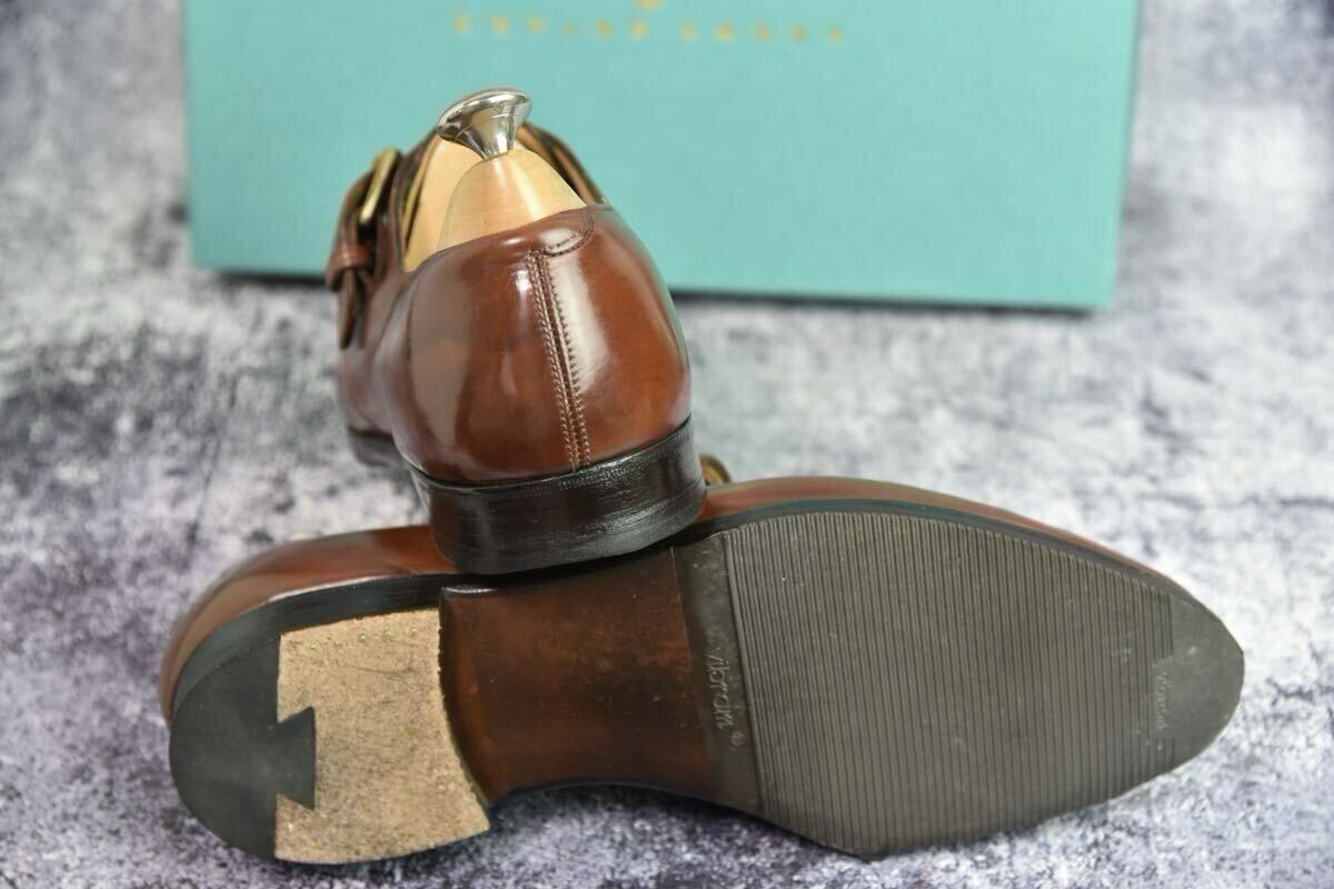 エドワードグリーン　トゥローン　8.5E (27.0cm相当)　202ラスト　シングルモンクストラップ_画像8