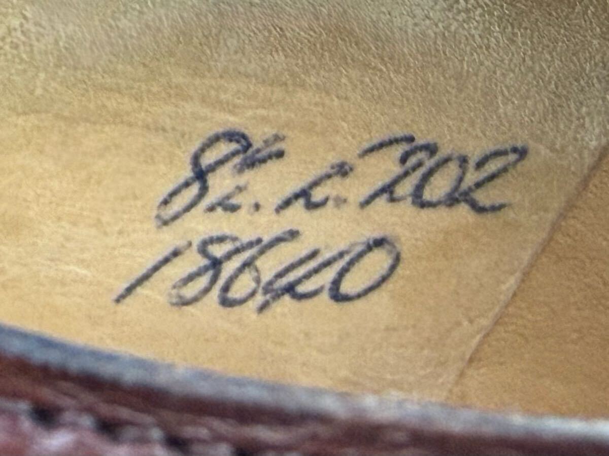 エドワードグリーン　トゥローン　8.5E (27.0cm相当)　202ラスト　シングルモンクストラップ_画像10