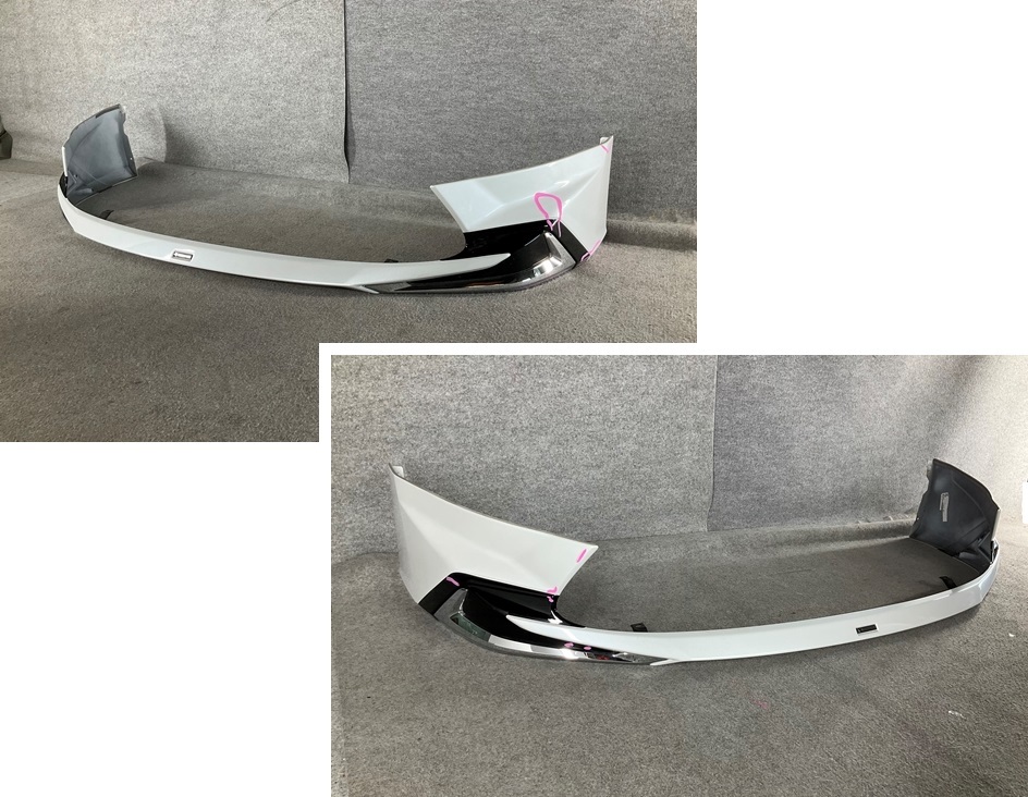 A2326-オ中　カローラツーリング　NRE210/ZWE211　モデリスタ　フロント　スポイラー　パール系☆_画像2