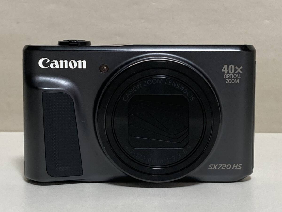Canon PowerShot SX720 HS コンパクトデジタルカメラ ブラック デジカメ コンデジ キヤノン パワーショット デジタルカメラ